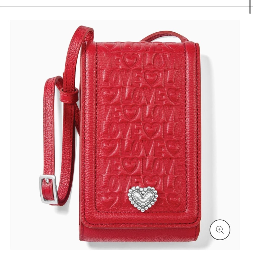NWT Brighton Deeply In Love Phone Organizer